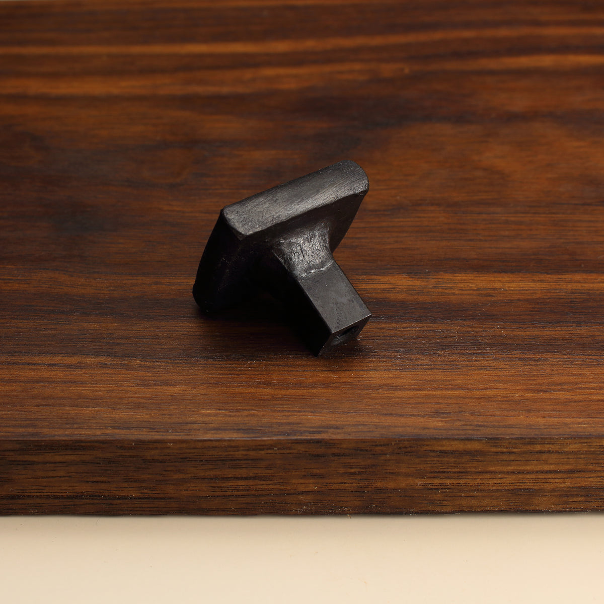 Minimalist Square Knob - Blackened - Individual