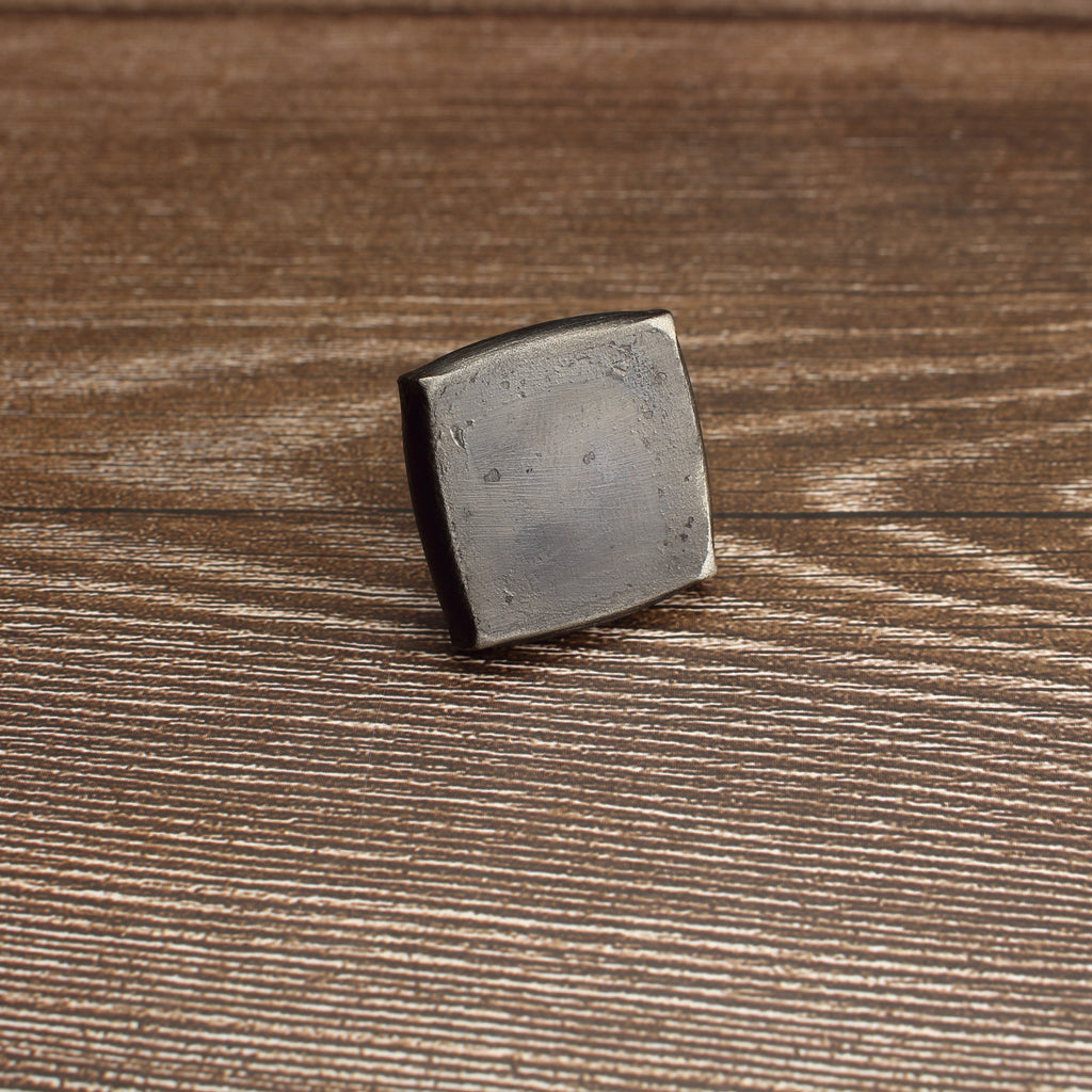 Minimalist Square Knob - Brushed - Individual