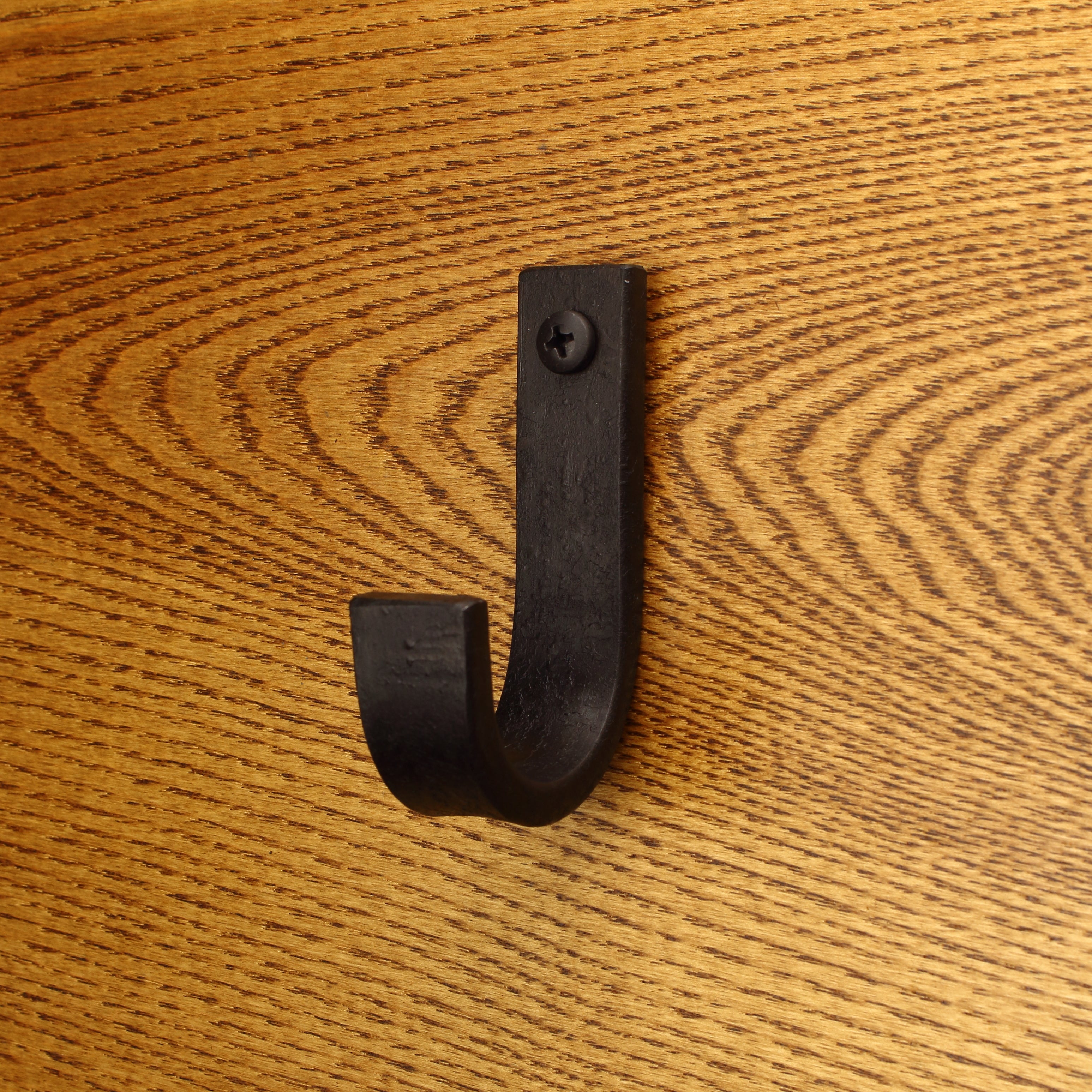Flat Curved Hook - 3/4" Wide - Individual
