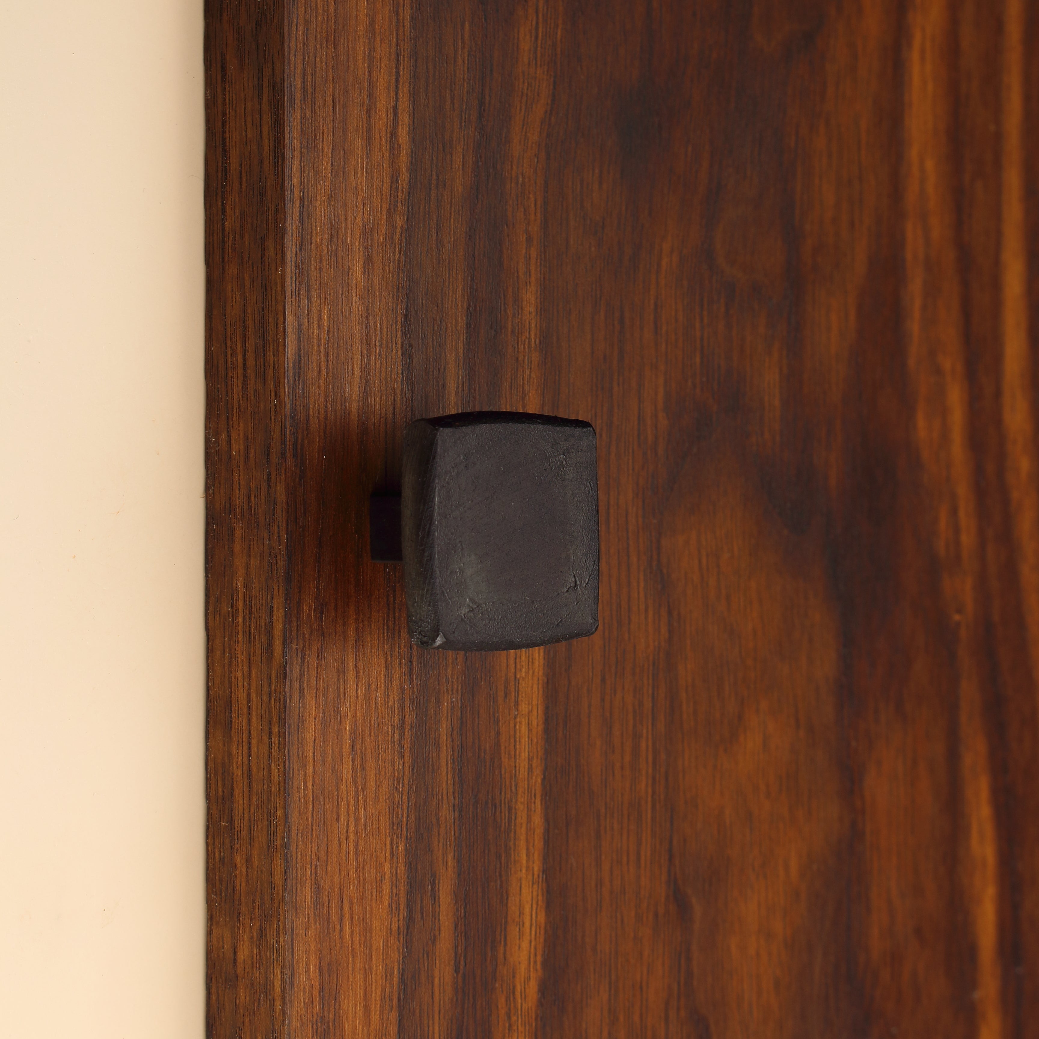 Minimalist Square Knob - Blackened - Individual