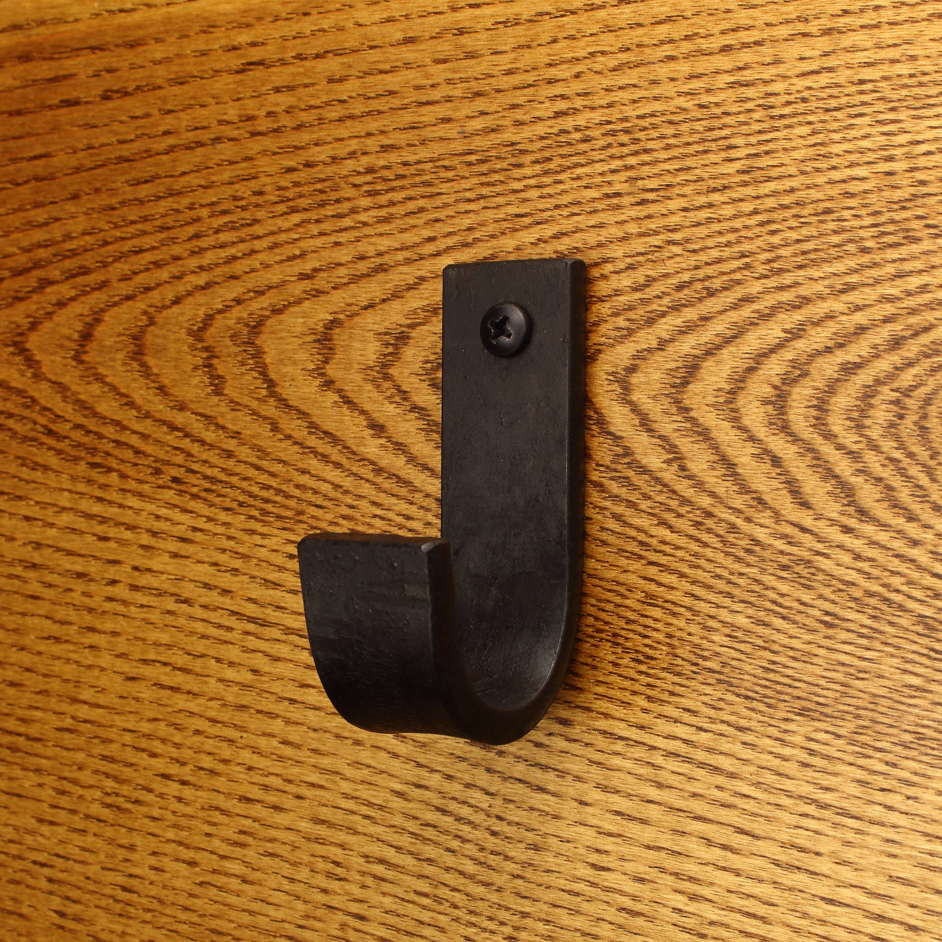 Flat Curved Hook - 1" Wide - Individual