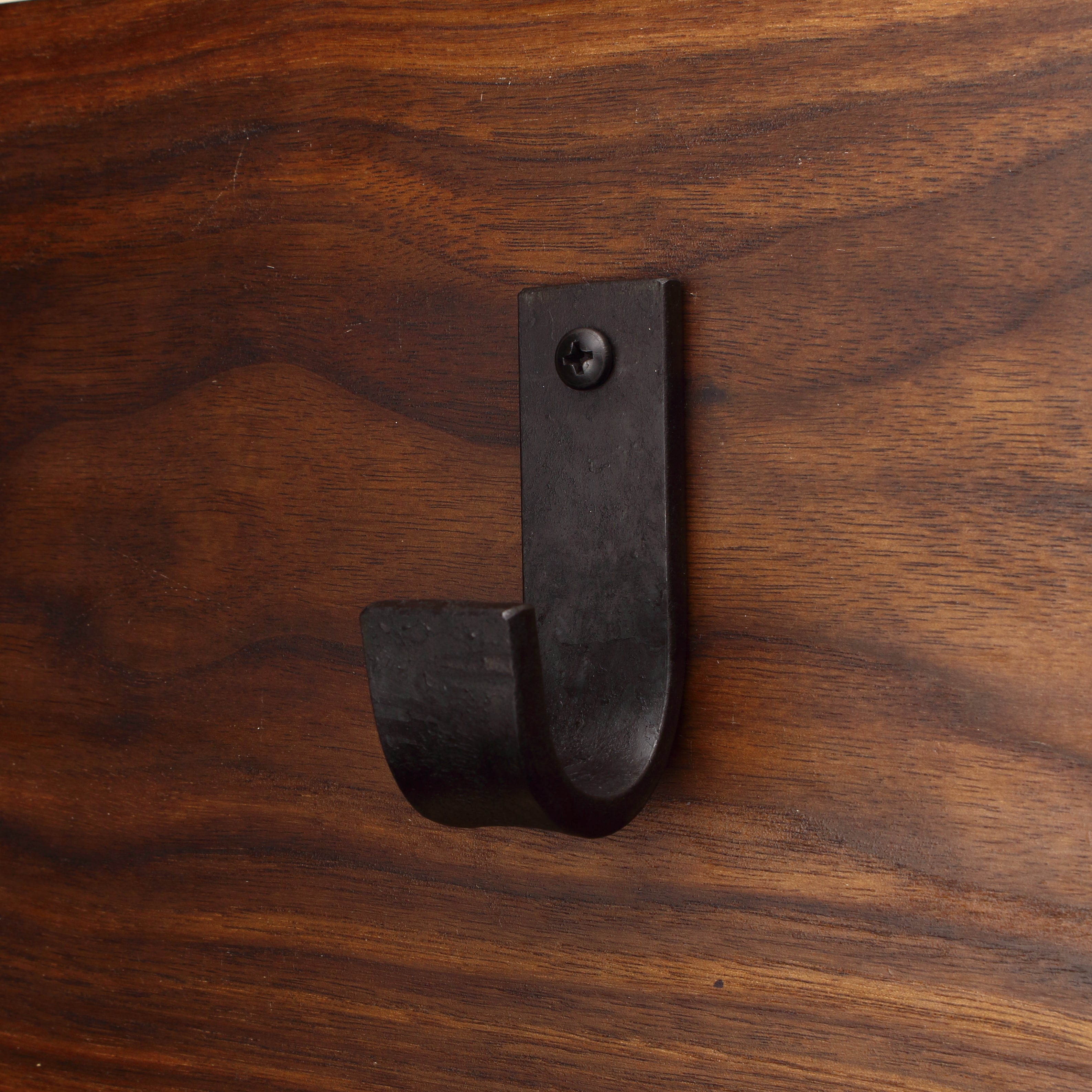 Flat Curved Hook - 1" Wide - Individual