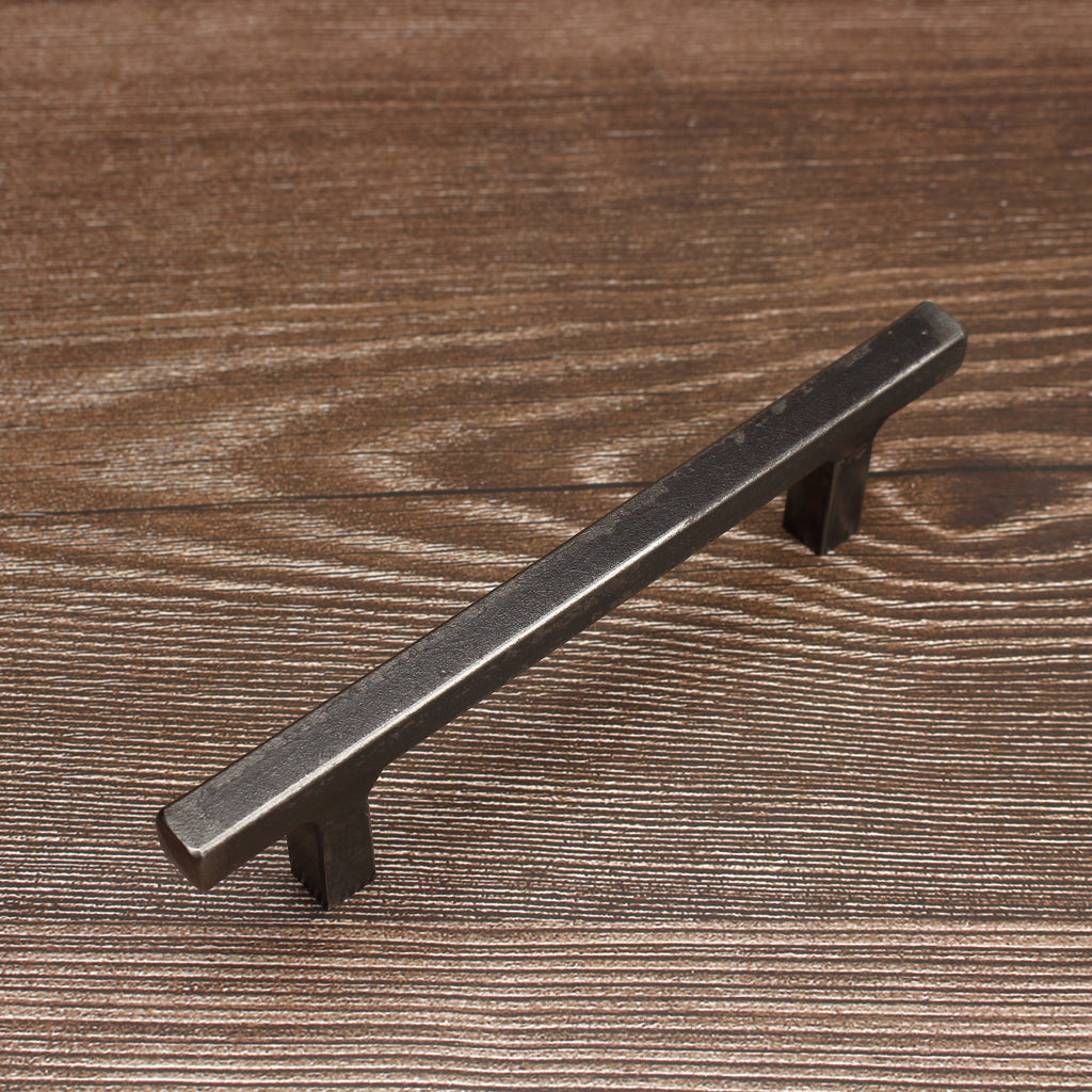 Square Stem Cabinet Pull - Brushed - Individual