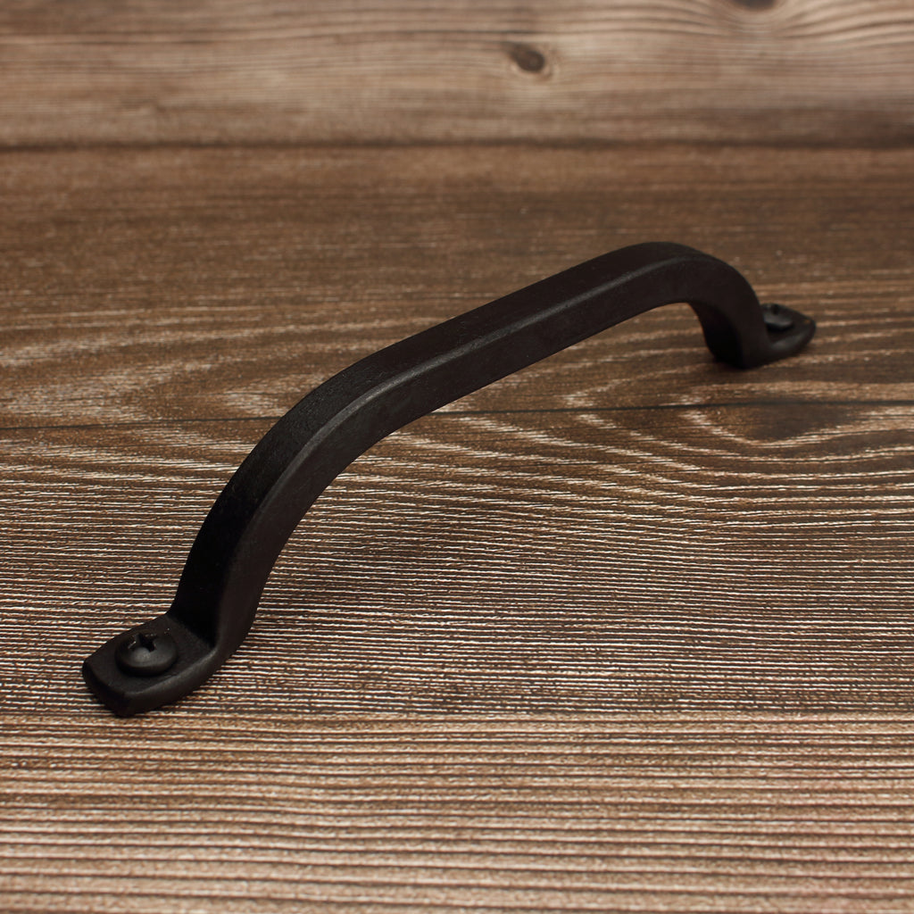Square Arch Cabinet Pull - Blackened - Individual
