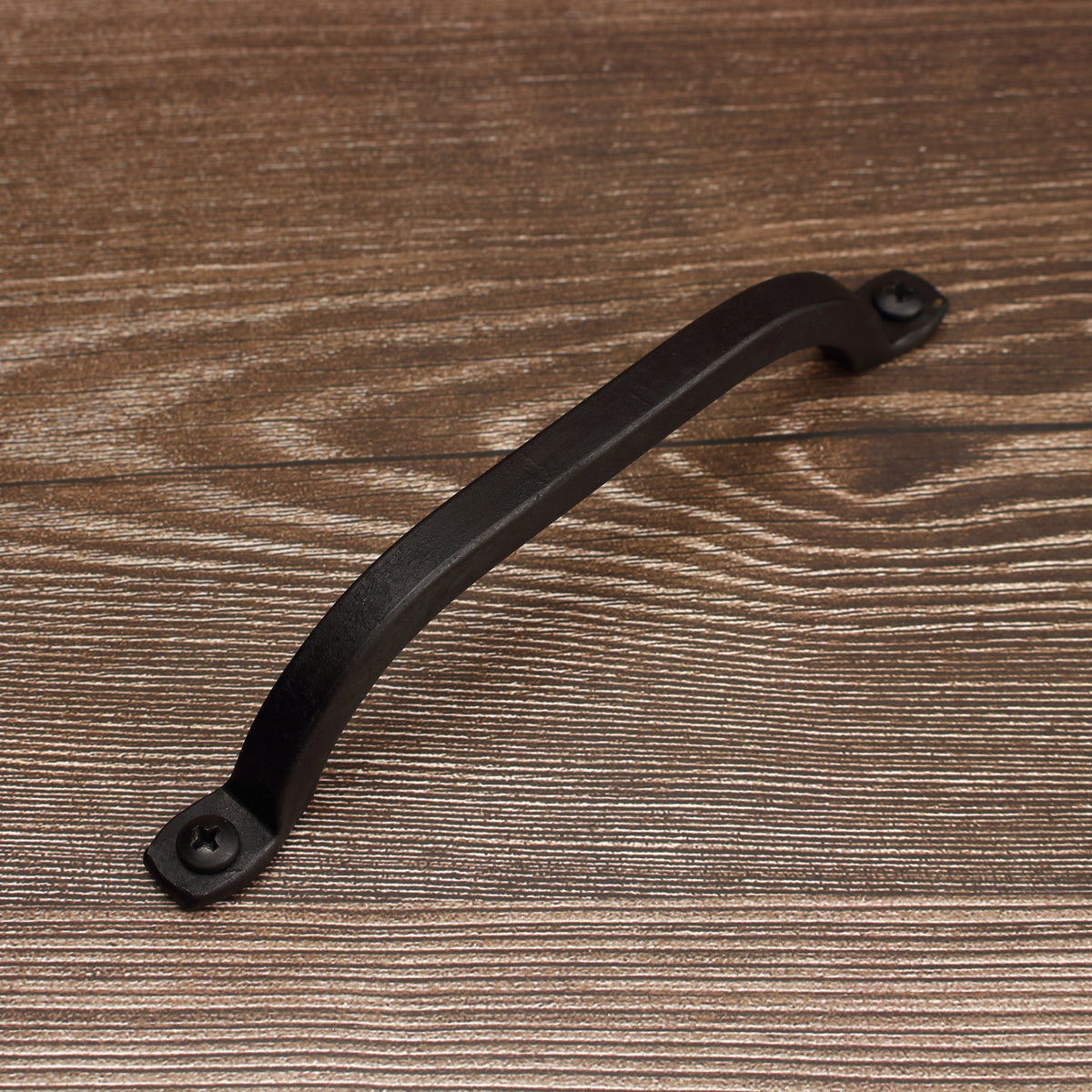 Square Arch Cabinet Pull - Blackened - Individual