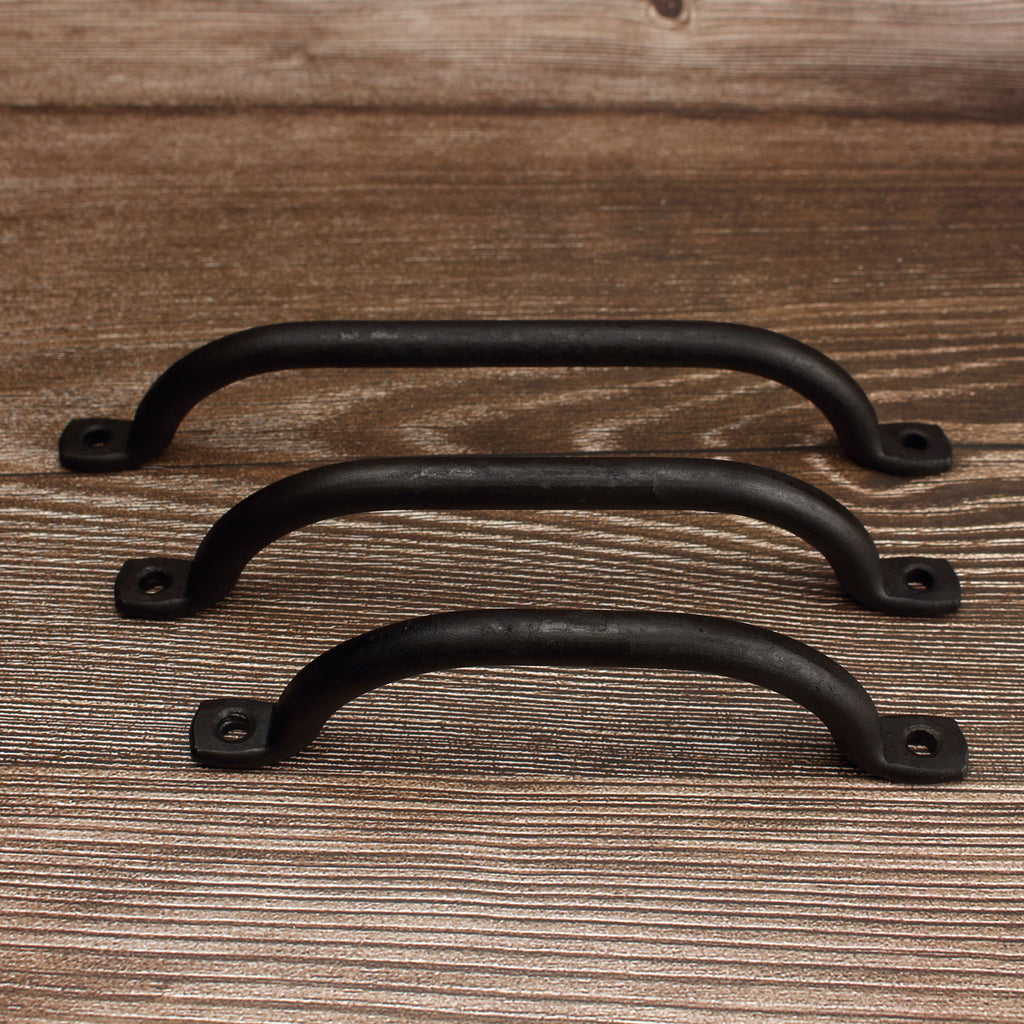 Round Arch Cabinet Pull - Blackened - Individual