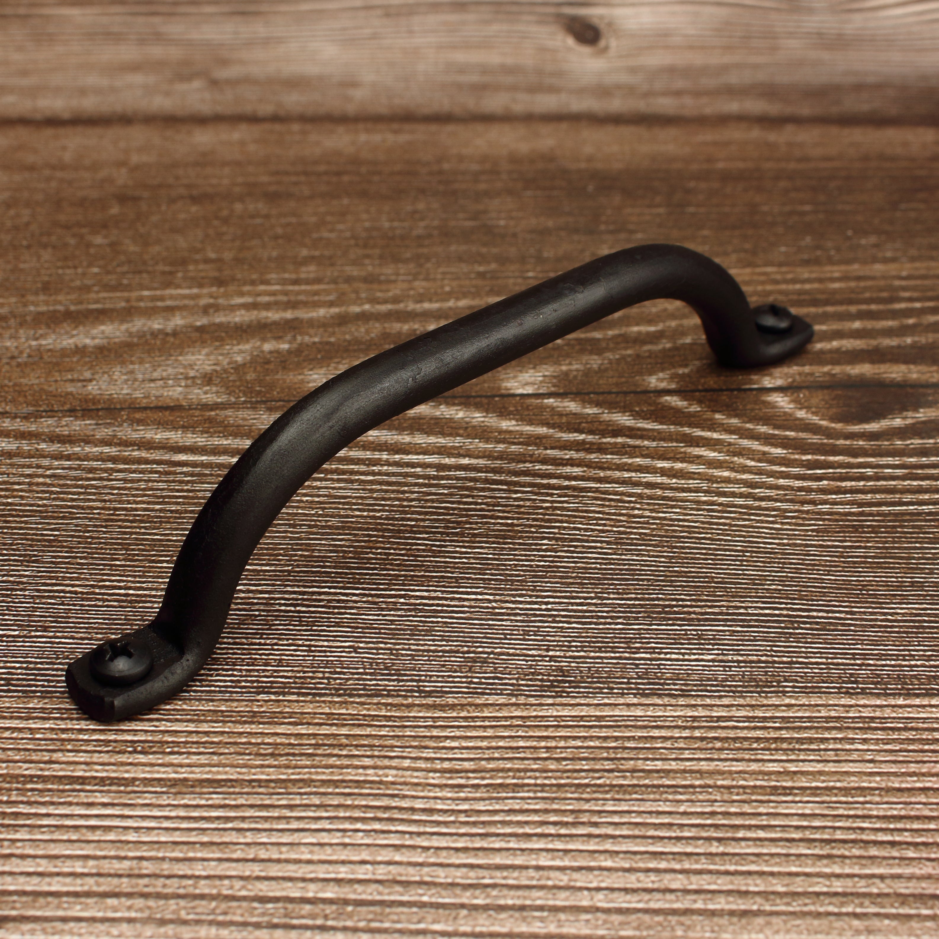 Round Arch Cabinet Pull - Blackened - Individual