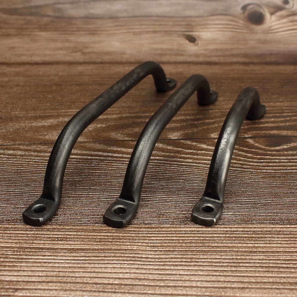 Round Arch Cabinet Pull - Brushed - Individual