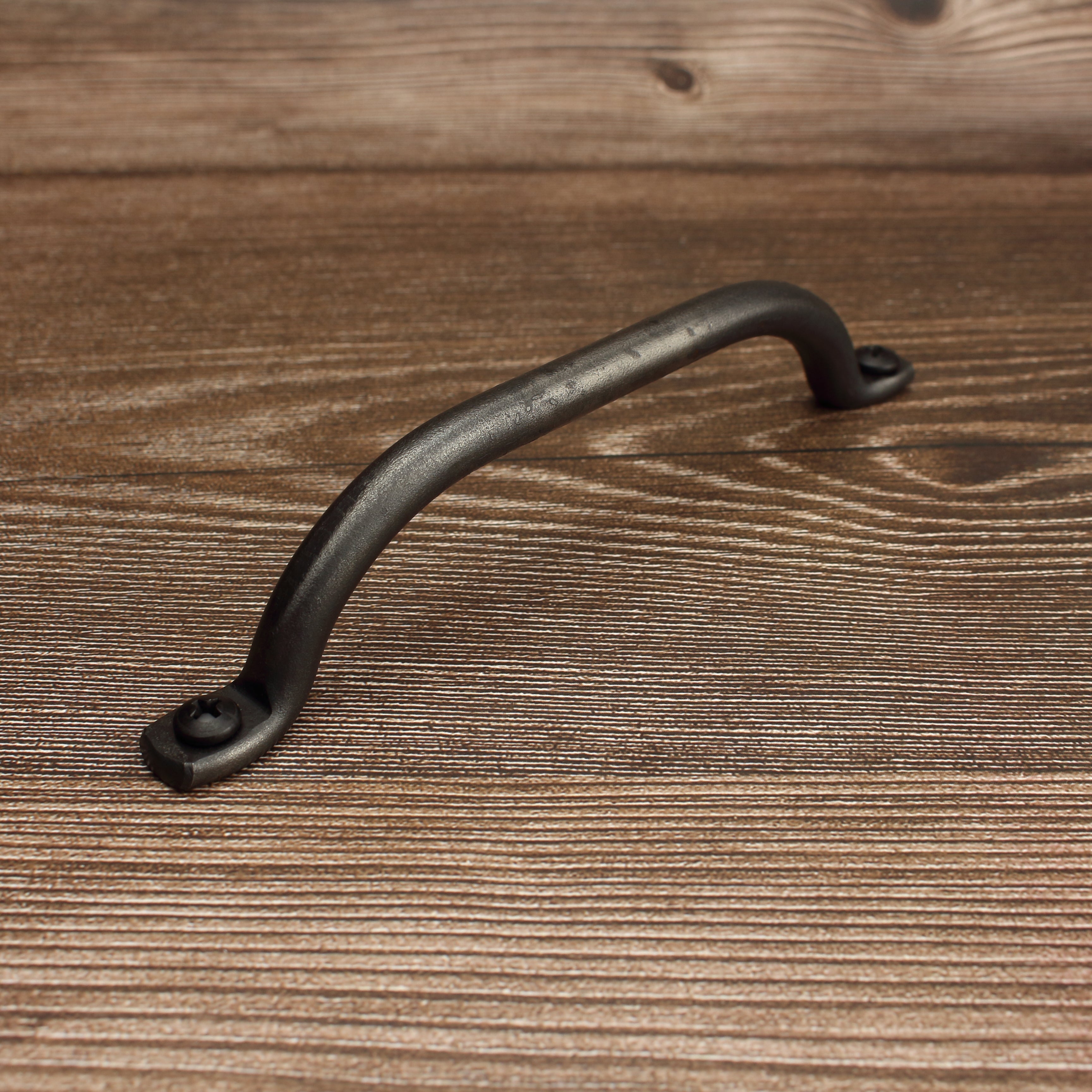 Round Arch Cabinet Pull - Brushed - Individual