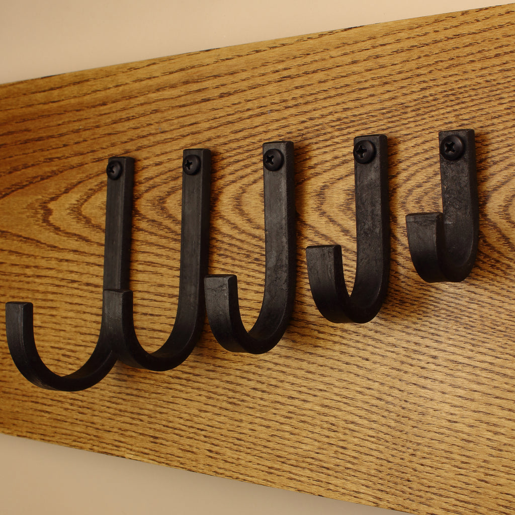 Flat Curved Hook - 1/2" Wide - Individual