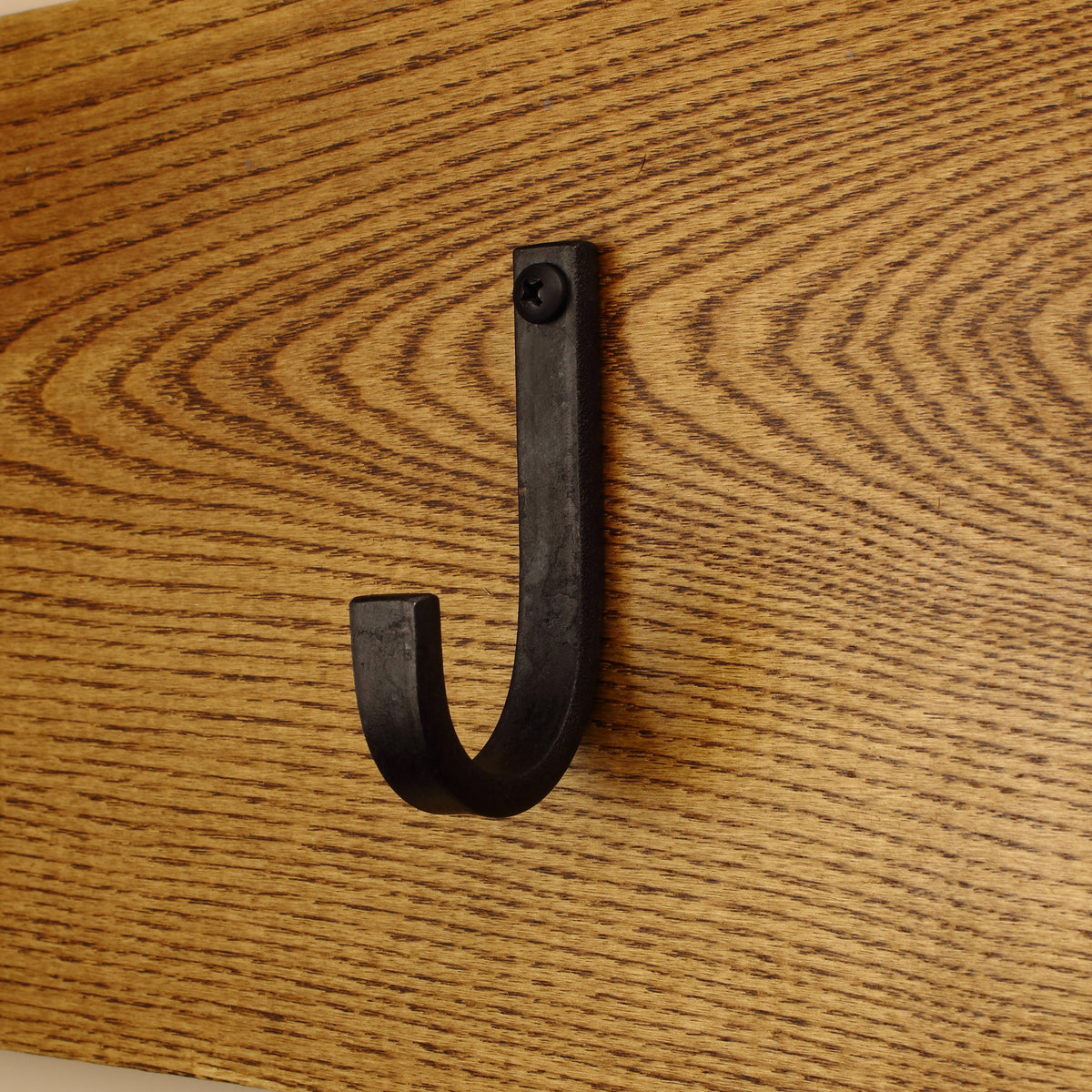 Flat Curved Hook - 1/2" Wide - Individual