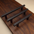 Square Stem Cabinet Pull - Blackened - Individual