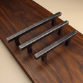 Square Stem Cabinet Pull - Brushed - Individual