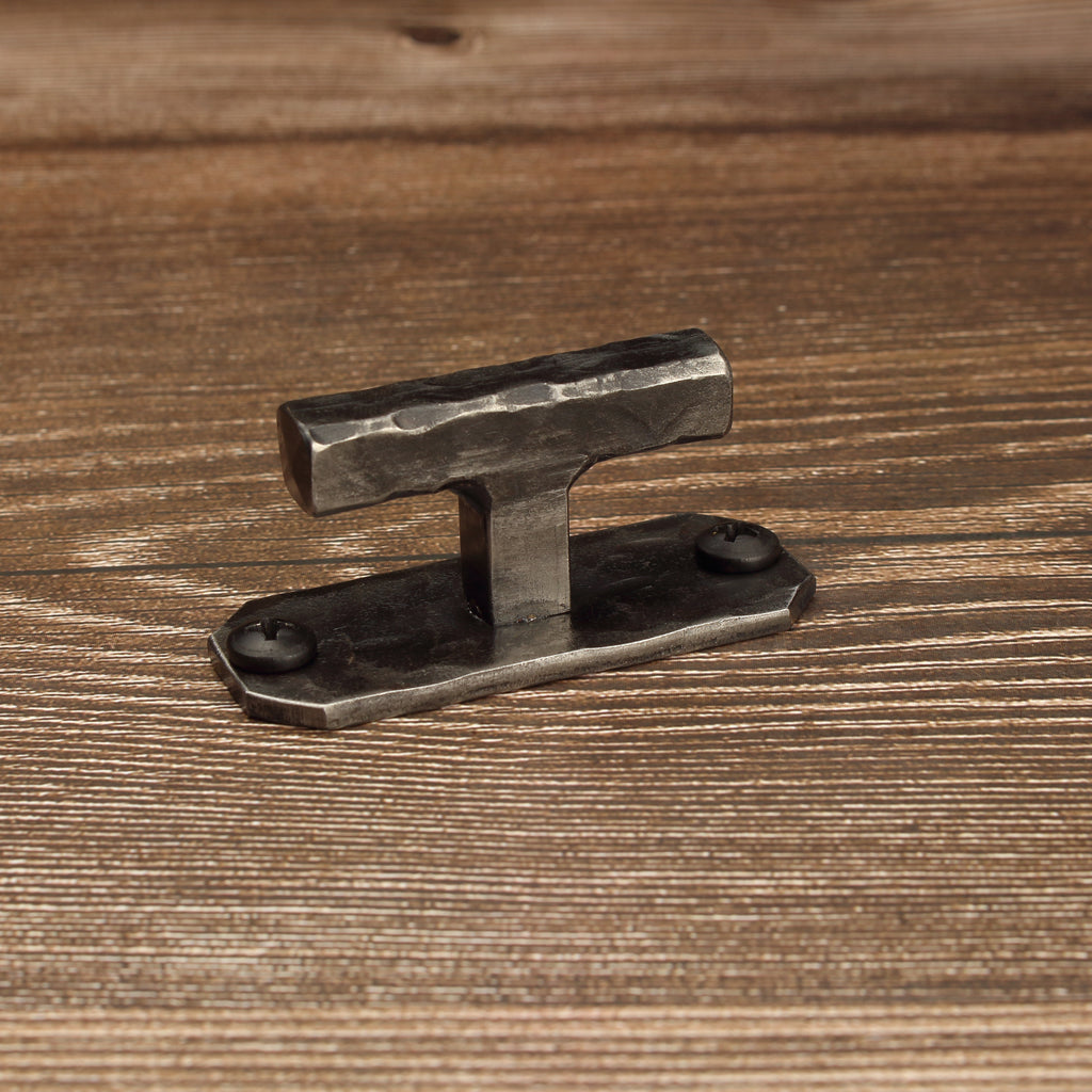 Backplate Tee Knob - Brushed - Individual