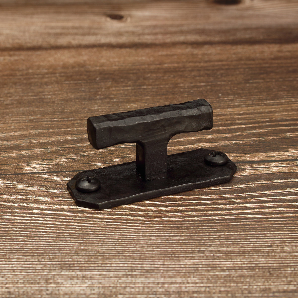 Backplate Tee Knob - Blackened - Individual