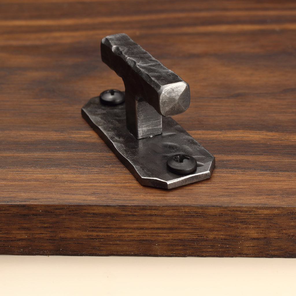 Backplate Tee Knob - Brushed - Individual