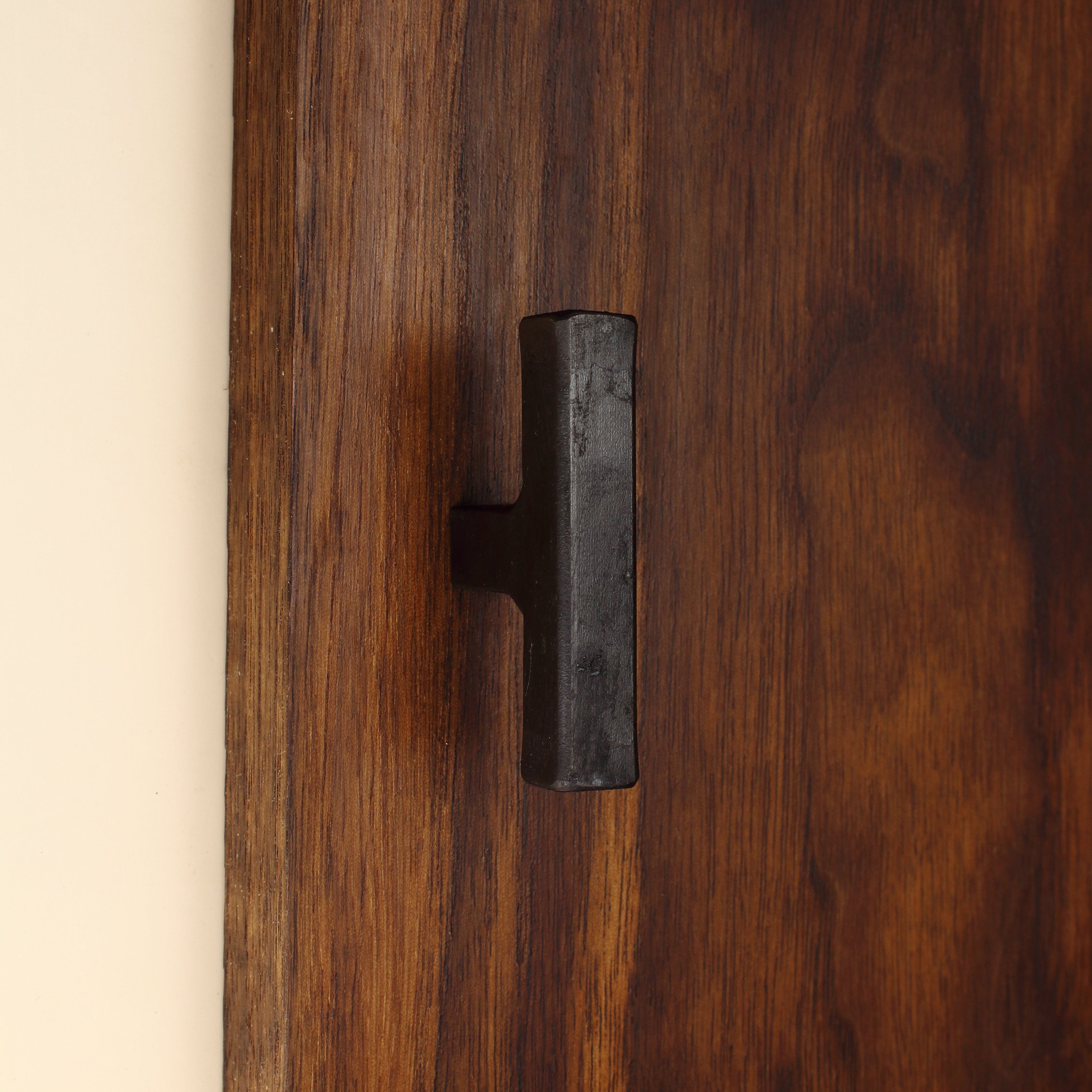 Square Tee Knob - Blackened - Individual
