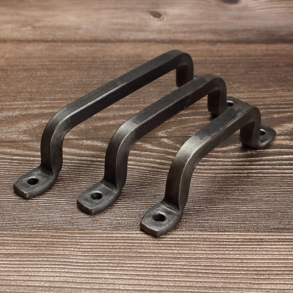 Square Foot Cabinet Pull - Brushed - Individual