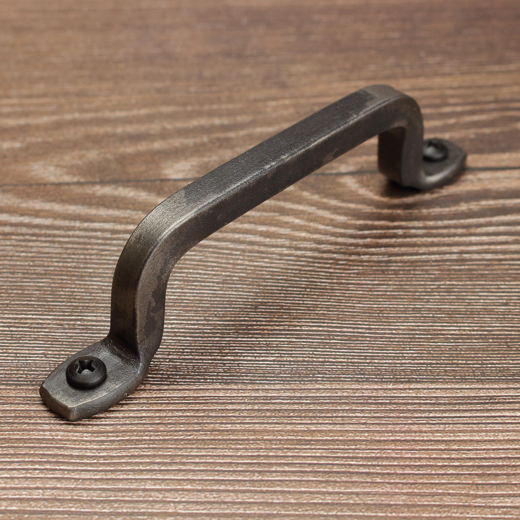 Square Foot Cabinet Pull - Brushed - Individual