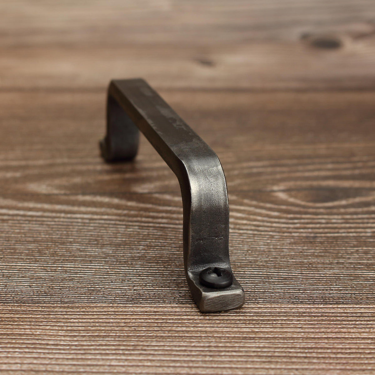Barn Door Style Handle - 1/2" Wide - Brushed - Individual