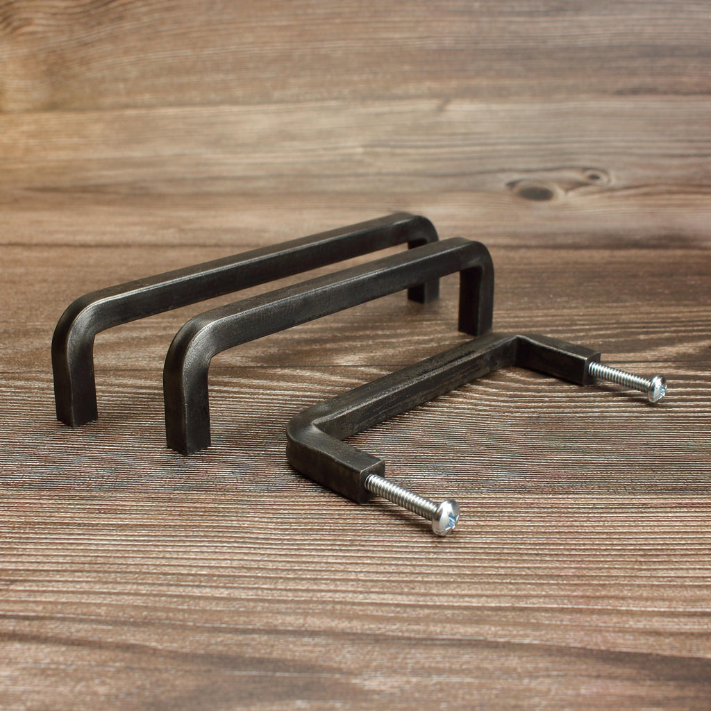Square Threaded Handle - Brushed - Individual