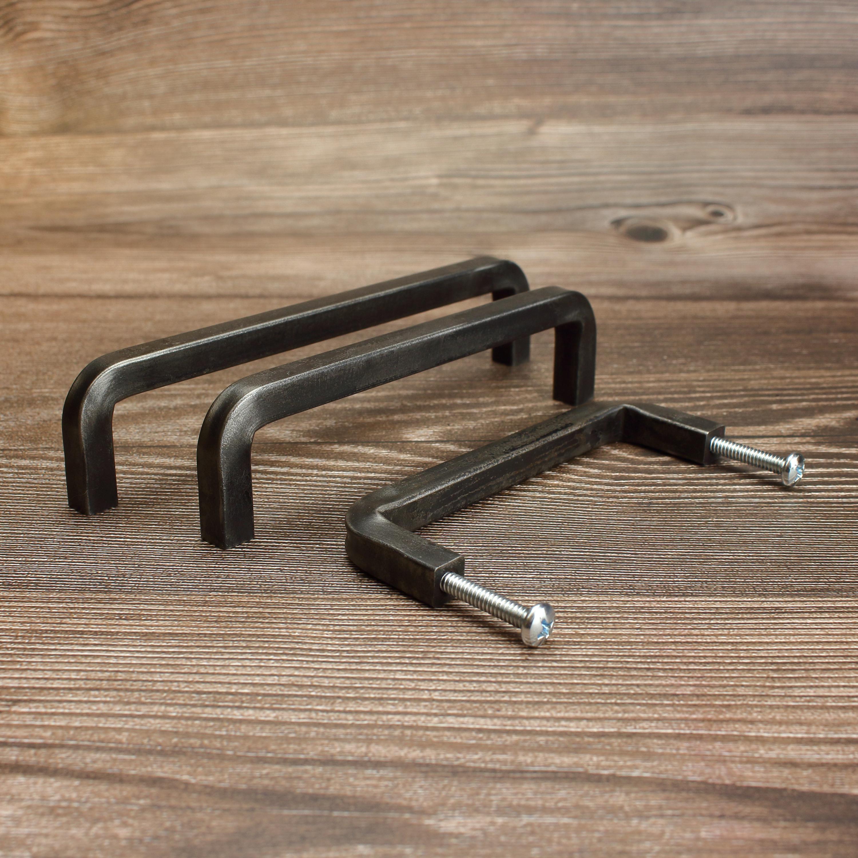 Square Threaded Handle - Brushed - Individual