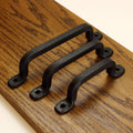 Square Foot Cabinet Pull - Blackened - Individual