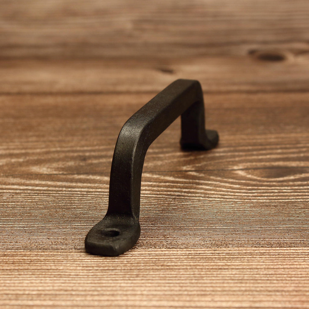 Square Foot Cabinet Pull - Blackened - Individual