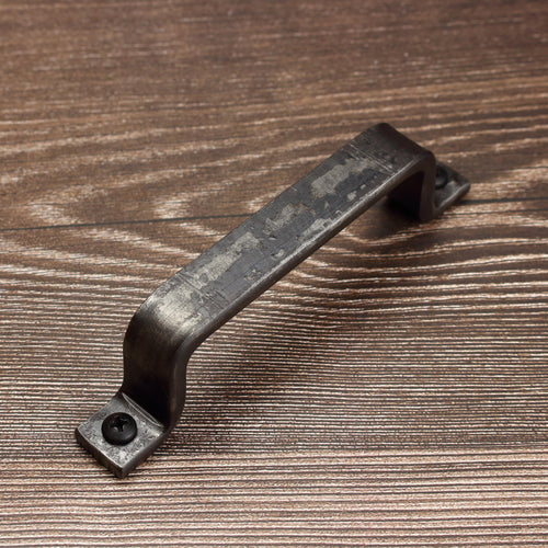 Barn Door Style Handle - 3/4" Wide - Brushed - Individual