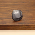 Octagon Hammered Knob - Brushed - Individual