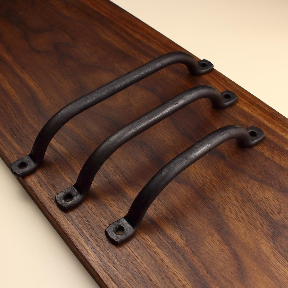 Round Arch Cabinet Pull - Blackened - Individual