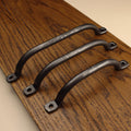 Round Arch Cabinet Pull - Brushed - Individual