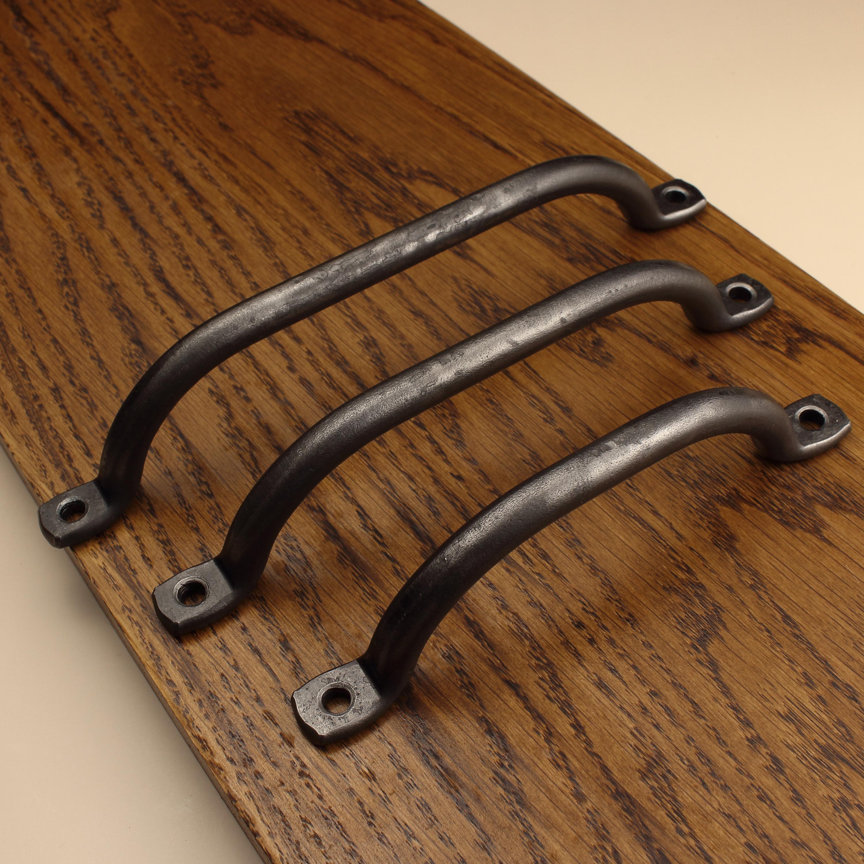 Round Arch Cabinet Pull - Brushed - Individual
