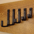 Flat Bent Hook - 1/2" Wide - Individual