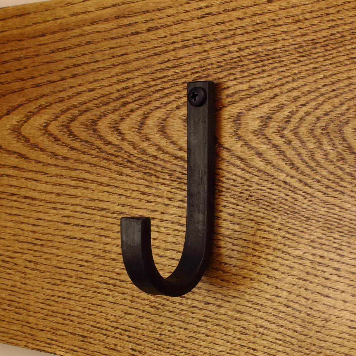 Flat Curved Hook - 1/2" Wide - Individual