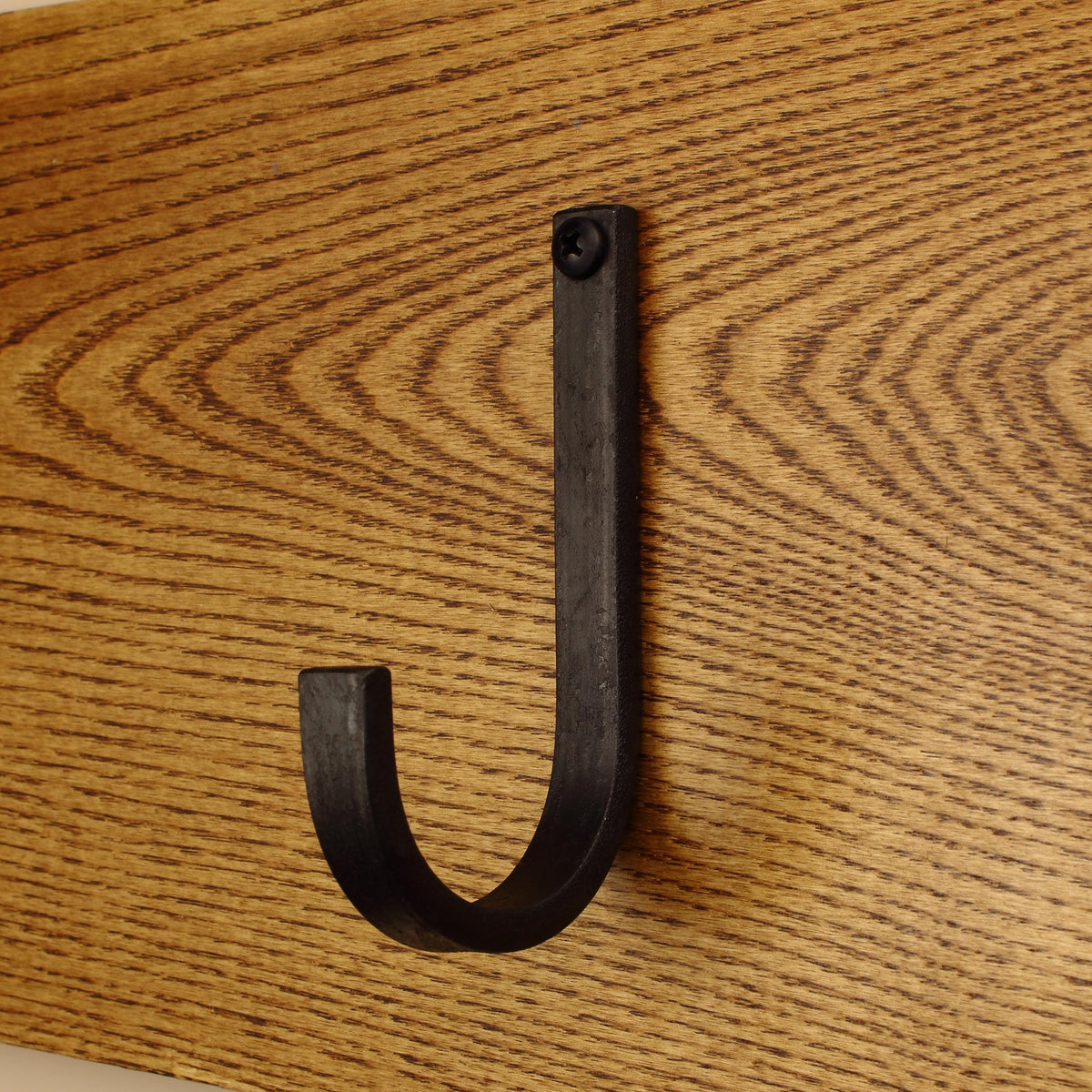 Flat Curved Hook - 1/2" Wide - Individual