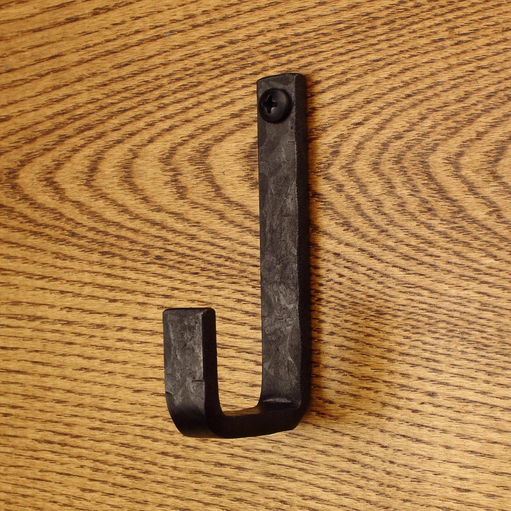 Hammered Flat Bent Hook - 1/2" Wide - Individual