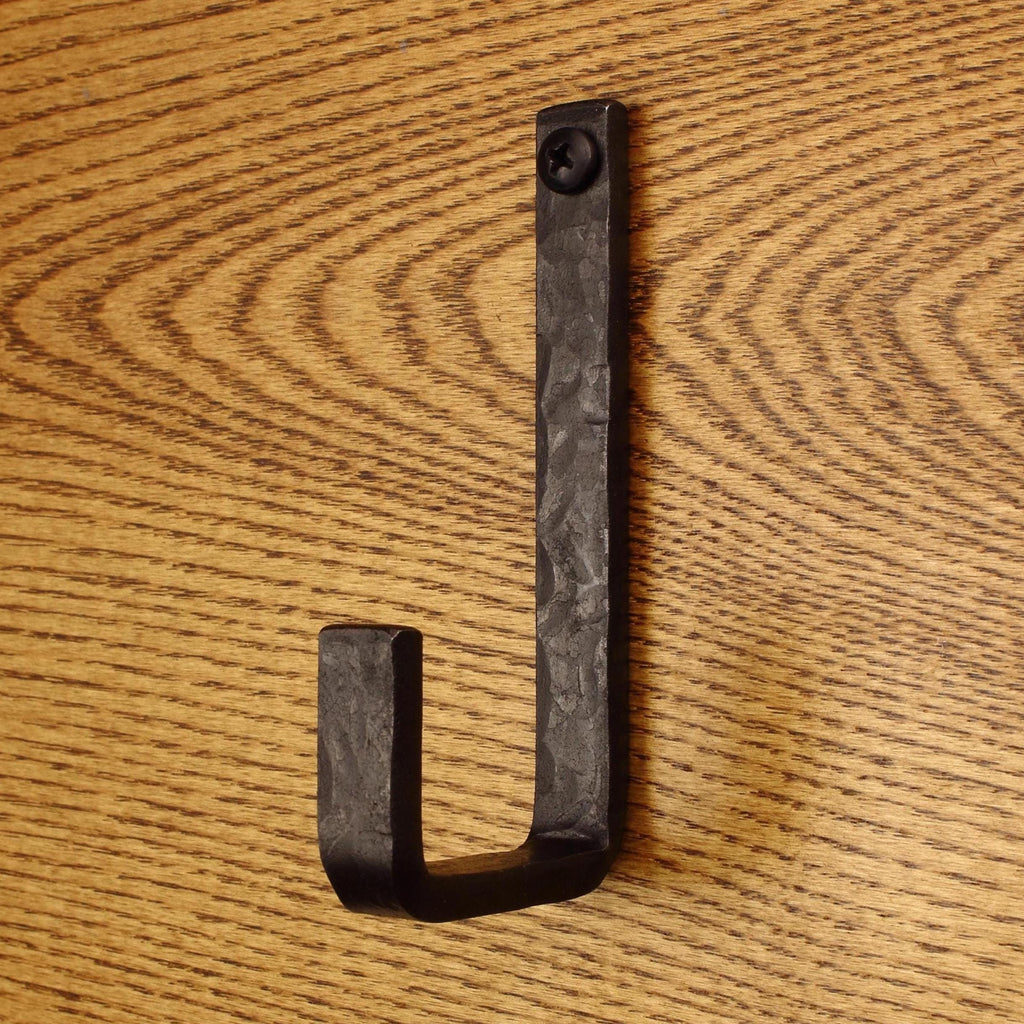 Hammered Flat Bent Hook - 1/2" Wide - Individual