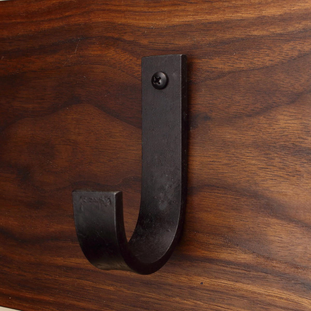 Flat Curved Hook - 1" Wide - Individual
