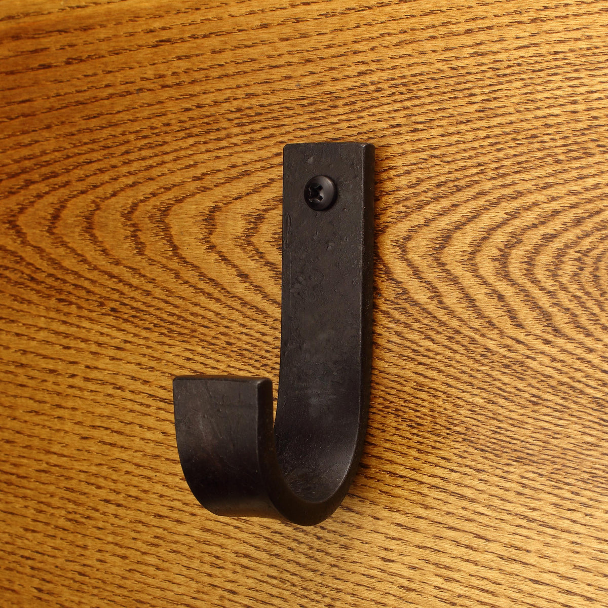Flat Curved Hook - 1" Wide - Individual